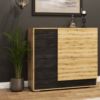 COMMODE 4S BAFRA ARTISAN_BLACK PINE M08266-min