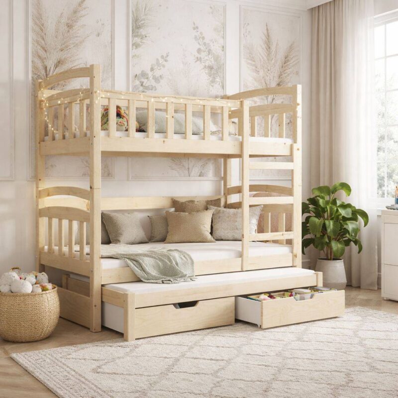 Łóżko piętrowe DAWID