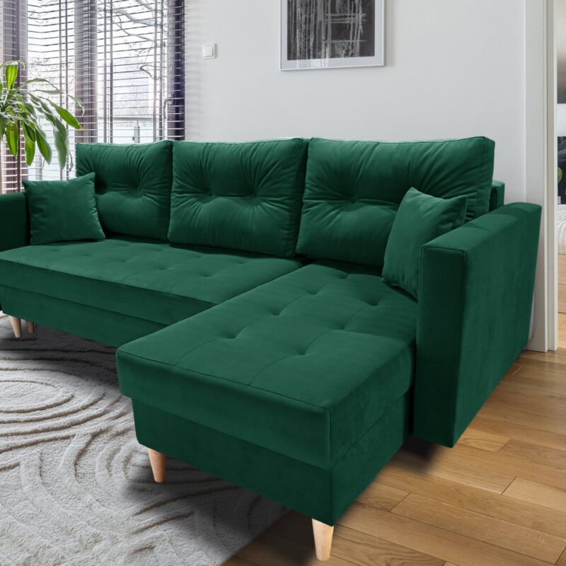 Narożnik SKANDI - matt velvet 27217