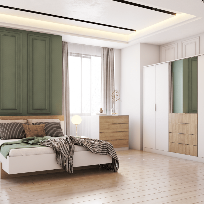 Zestaw mebli sypialnianych NESCA