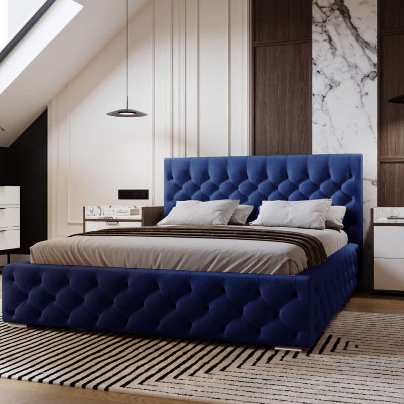 Łóżko tapicerowane CHESTERFIELD