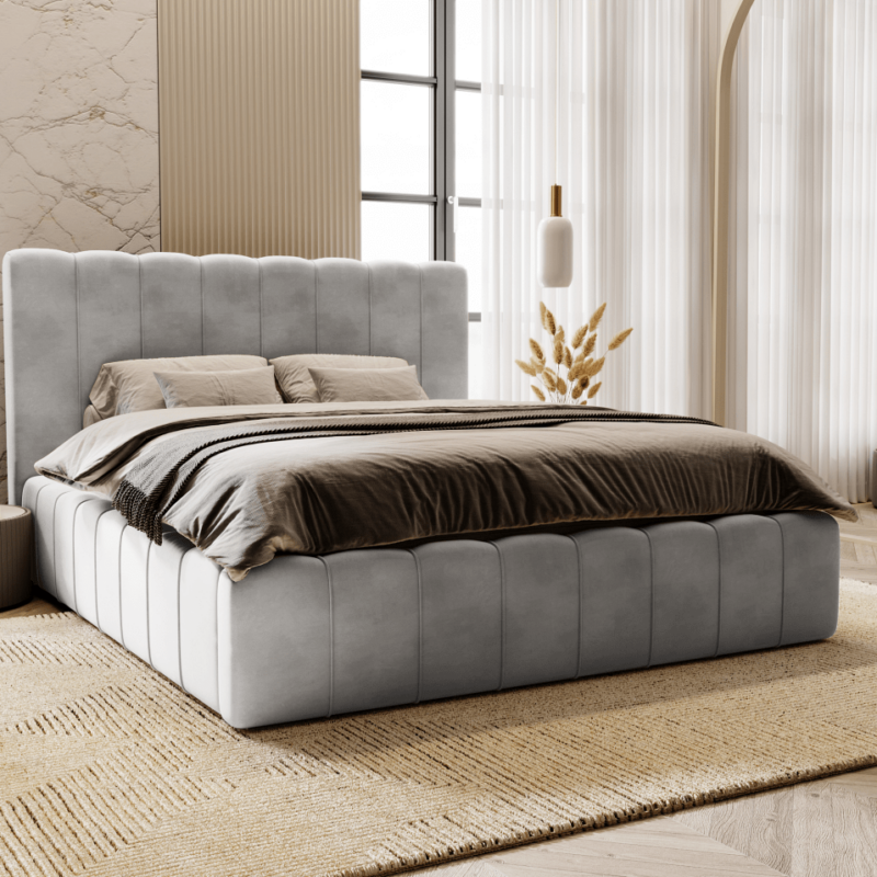 Łóżko tapicerowane PORTO