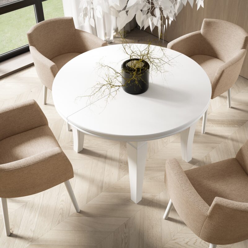 Zestaw: Stół DELUX + 4 krzesła BILLIE