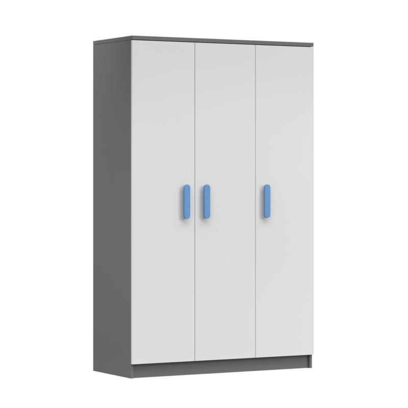 Szafa trzydrzwiowa NODI GREY 19
