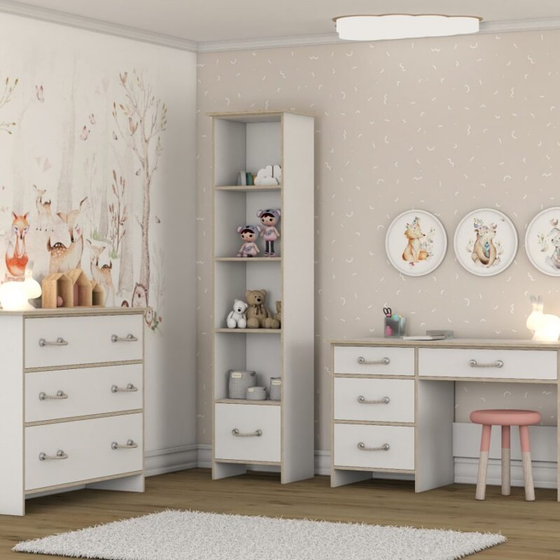 Zestaw mebli dziecięcych NORDI 4