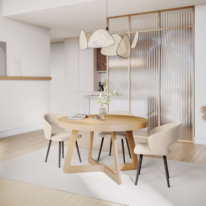 Stół okrągły rozkładany S40