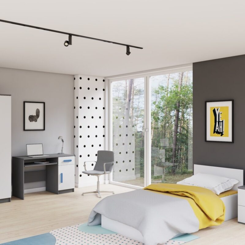 Zestaw mebli dziecięcych NODI GREY 2