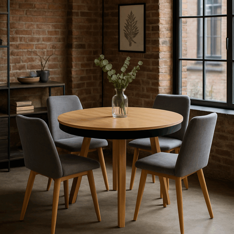 Stół okrągły rozkładany S70