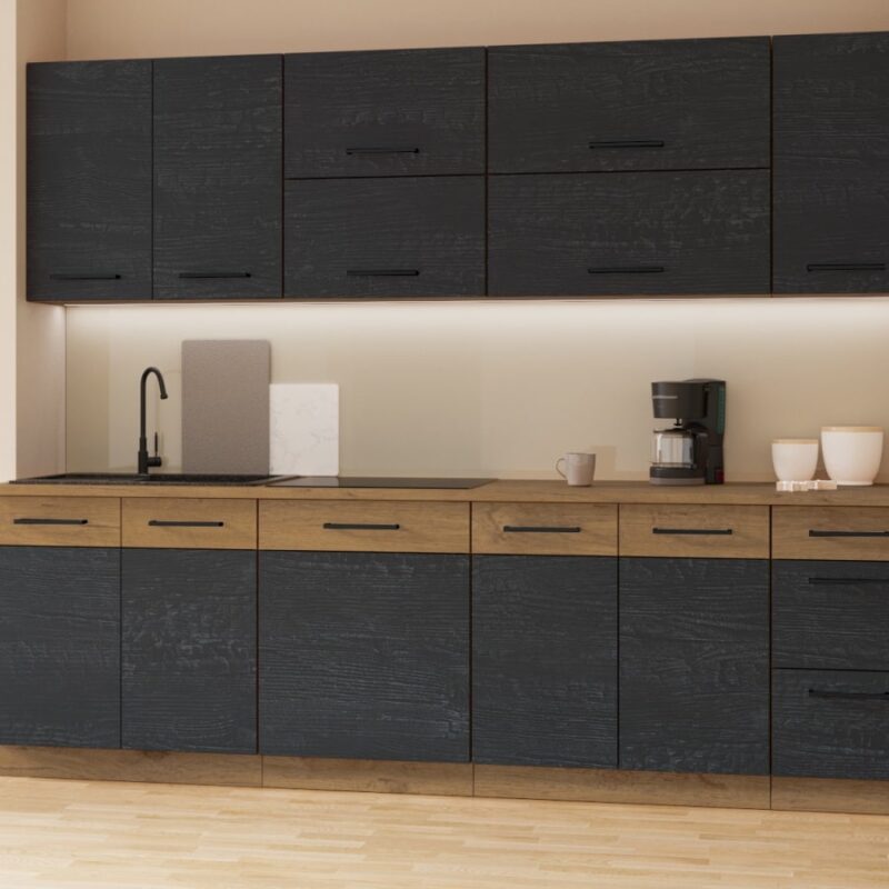 Zestaw mebli kuchennych MARVIN DARK B