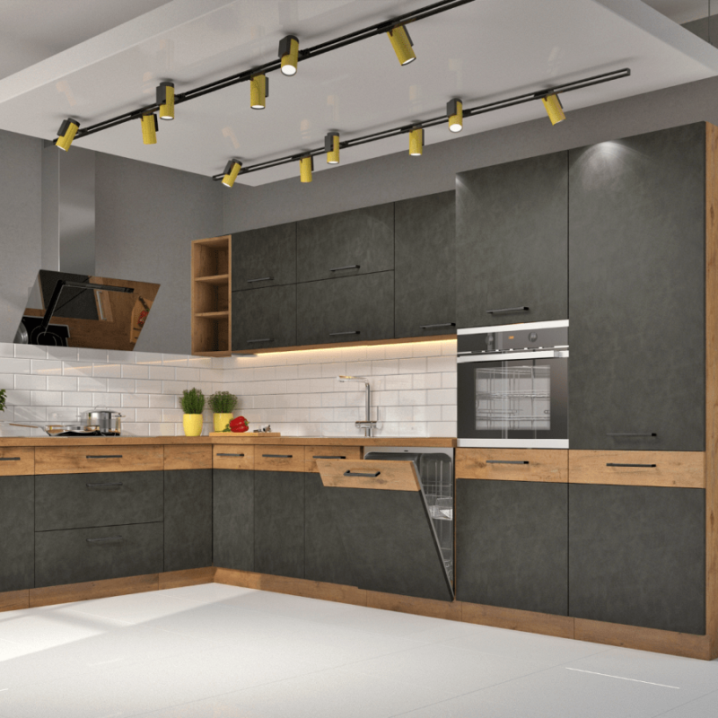 Zestaw mebli kuchennych MARVIN MATERA B