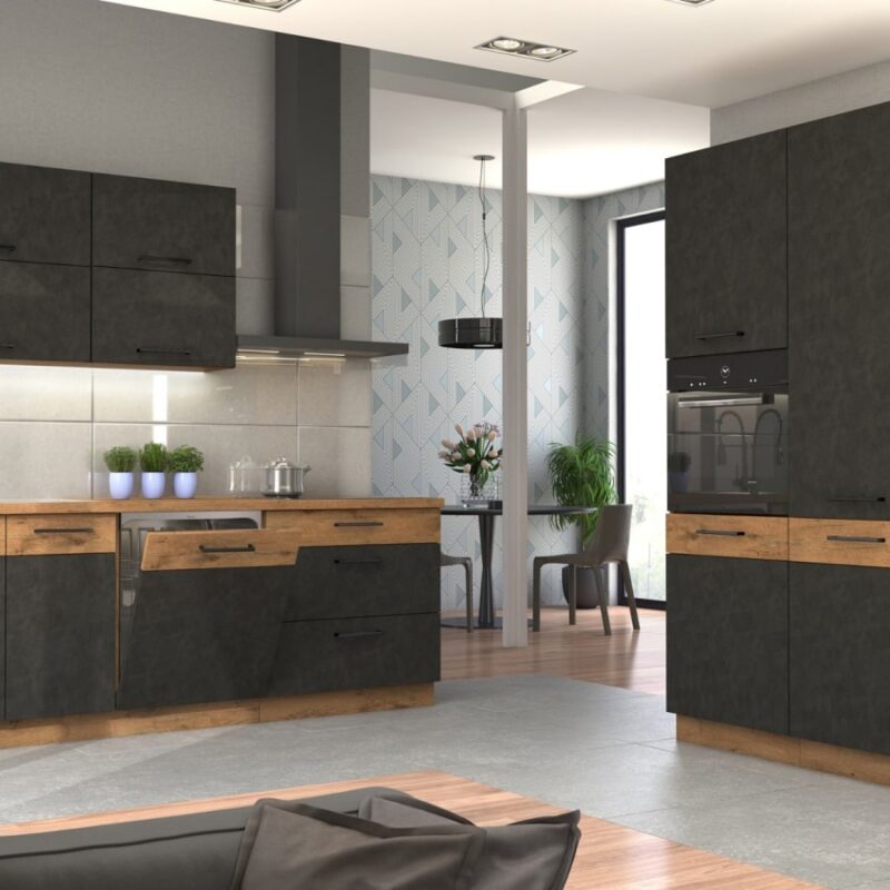 Zestaw mebli kuchennych MARVIN MATERA E