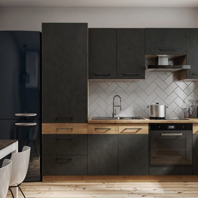 Zestaw mebli kuchennych MARVIN MATERA F