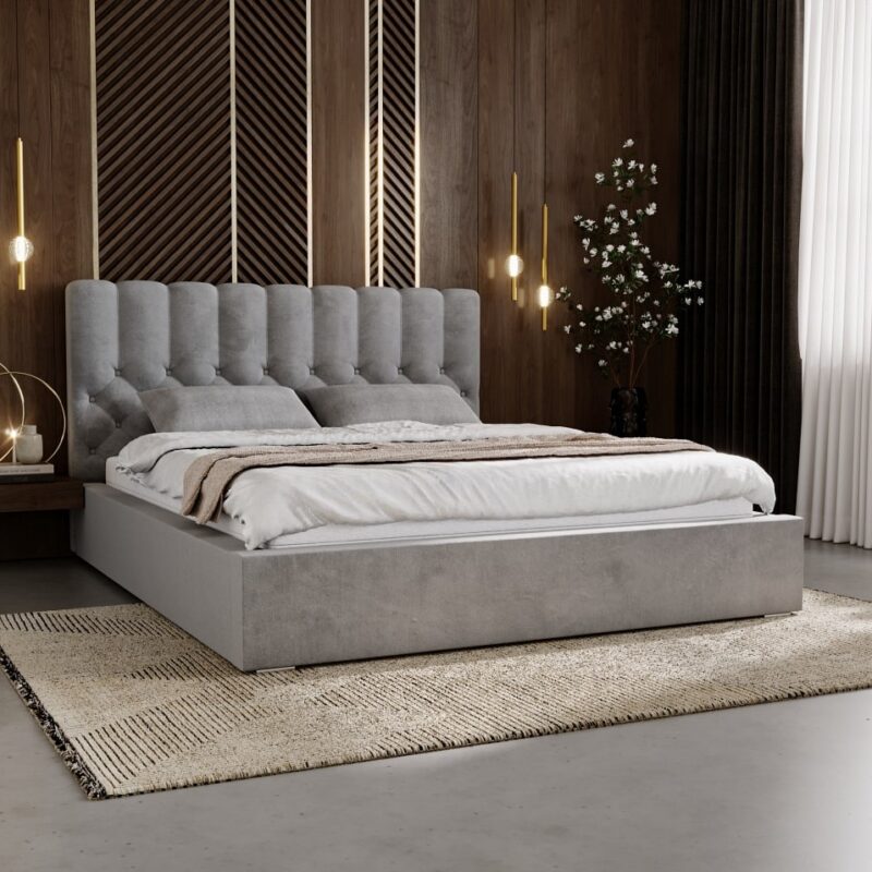 Łóżko tapicerowane ROMA