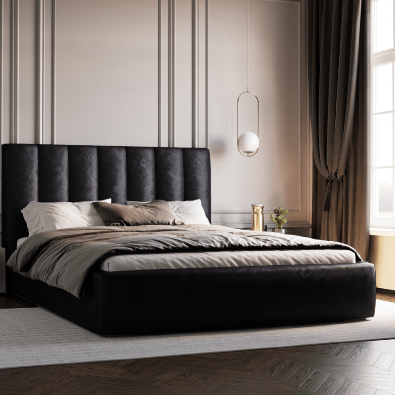 Łóżko tapicerowane LOTUS