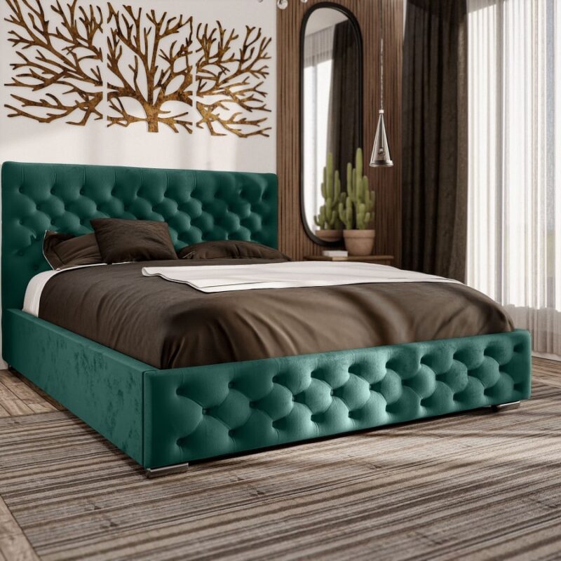 Łóżko tapicerowane PARKER