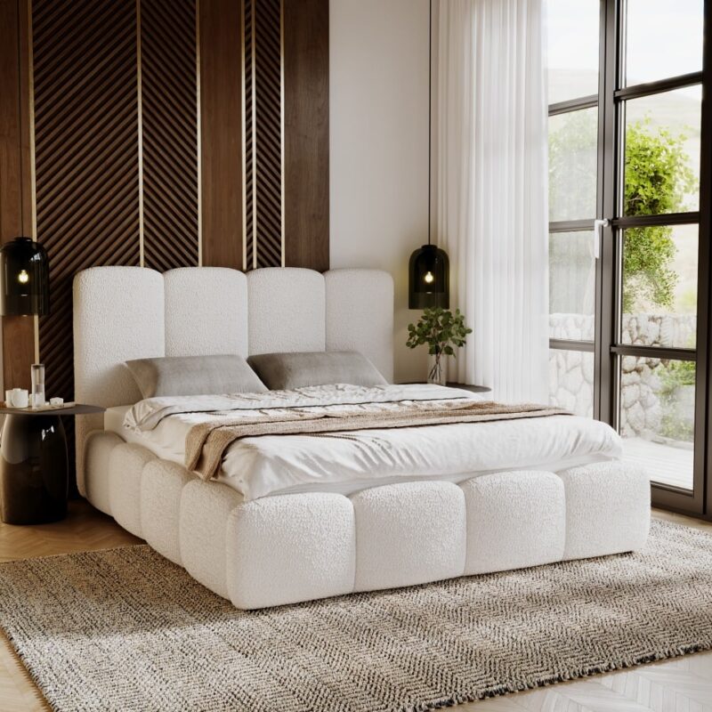 Łóżko tapicerowane SAMANTA