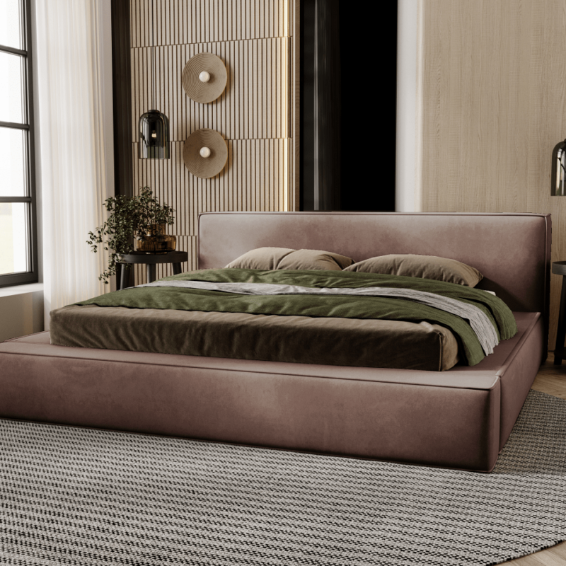 Łóżko tapicerowane ENZO