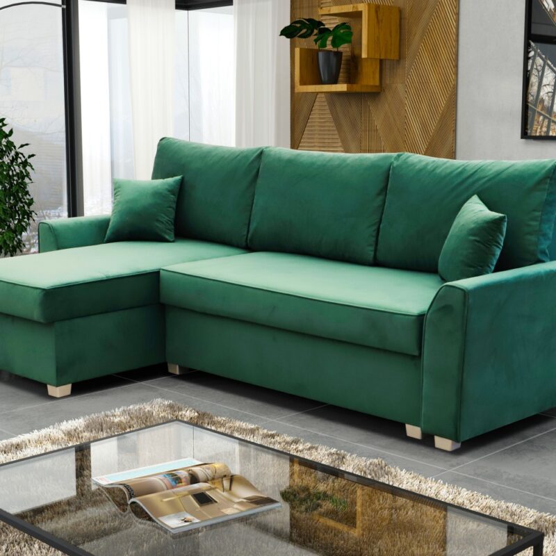 Narożnik AURORA - matt velvet 27217