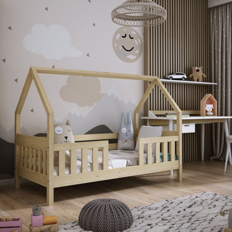 Łóżko drewniane DYZIO