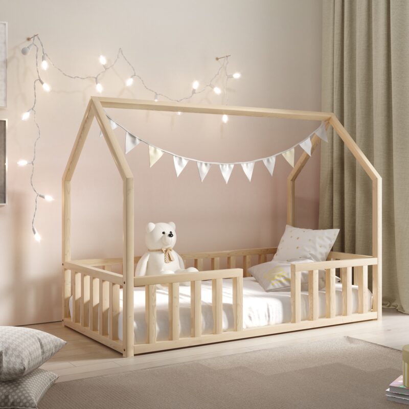 Łóżko drewniane NIKOŚ