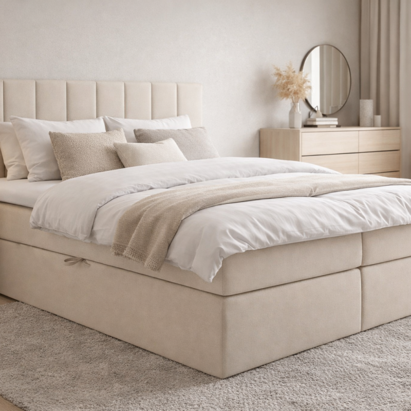 Łóżko kontynentalne CORAL