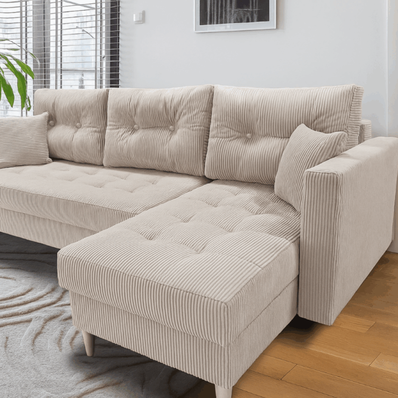 Narożnik SKANDI sztruks