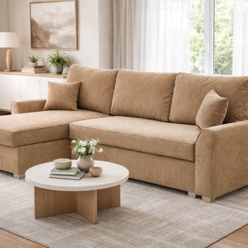 Narożnik AURORA sztruks