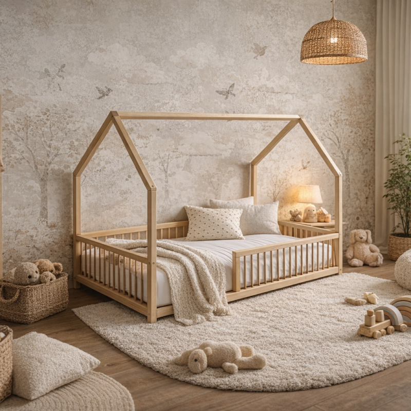 Łóżko drewniane STAŚ