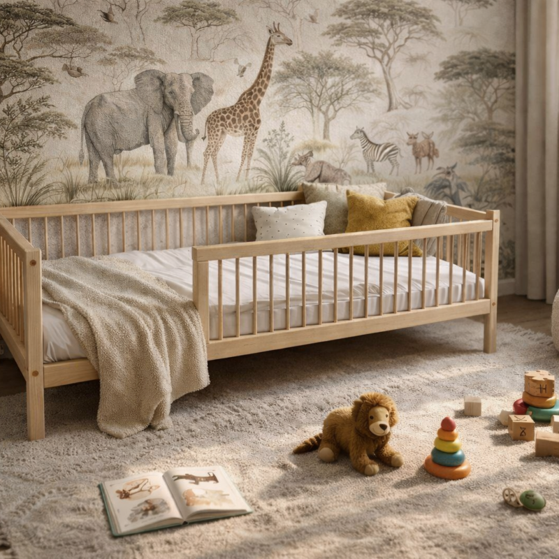 Łóżko drewniane KRZYŚ