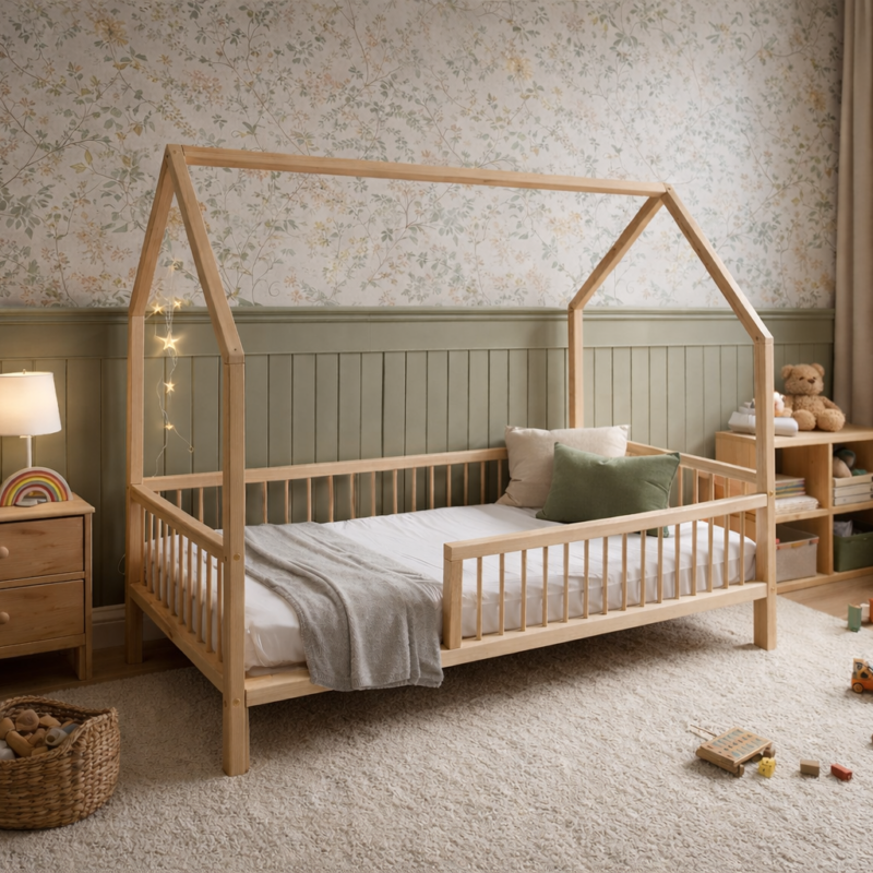 Łóżko drewniane FRANEK